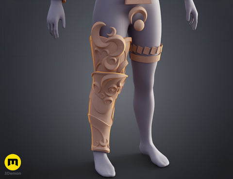 Hades 2 Melinoe Armor Cel Shaded