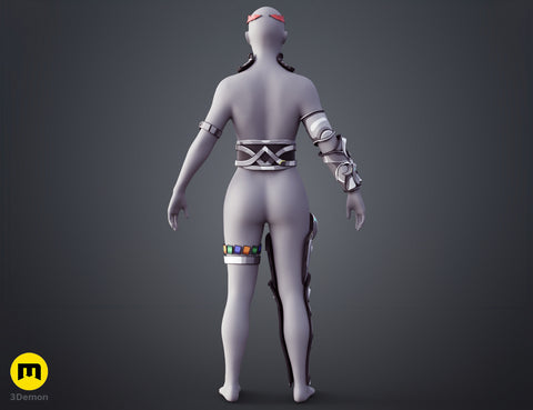 Hades 2 Melinoe Armor Cel Shaded