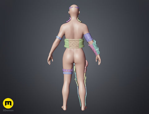 Hades 2 Melinoe Armor Cel Shaded