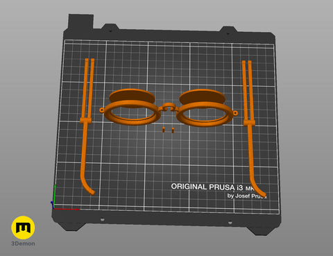 Mizu's glasses - Blue Eye Samurai