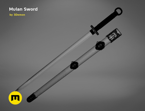 Mulan Sword and Sheath