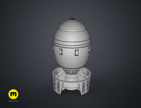 Fallout Mini Nuke Bomb Flower Pot