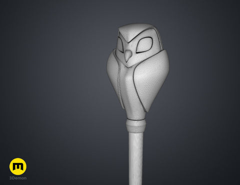 Eda's Owlbert Palisman Staff - The Owl House