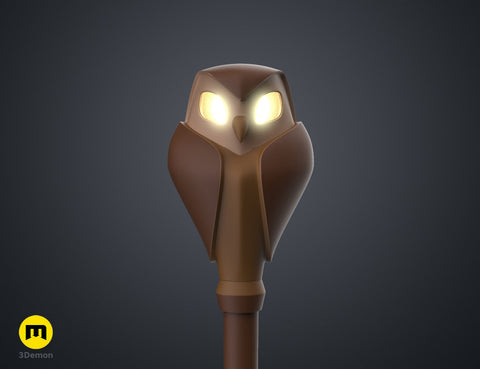 Eda's Owlbert Palisman Staff - The Owl House
