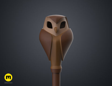 Eda's Owlbert Palisman Staff - The Owl House