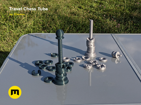 Travel Chess Tube