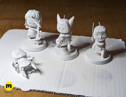 Astro's Playroom Astrobot Statues