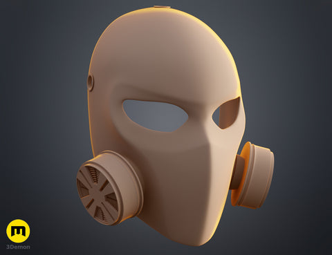 Pink Gas Mask - 6 underground