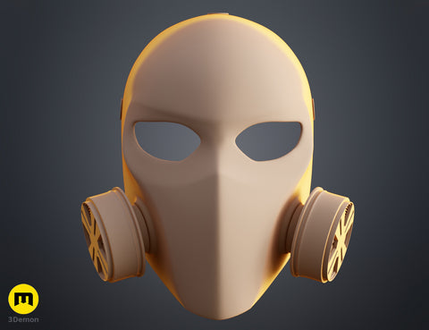 Pink Gas Mask - 6 underground