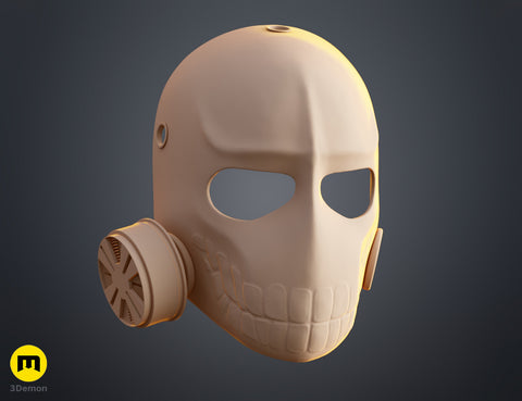 Pink Gas Mask - 6 underground