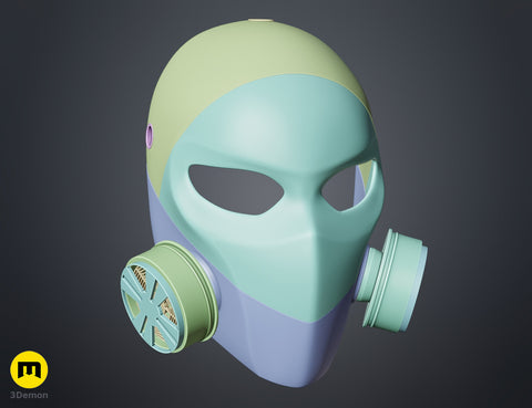 Pink Gas Mask - 6 underground