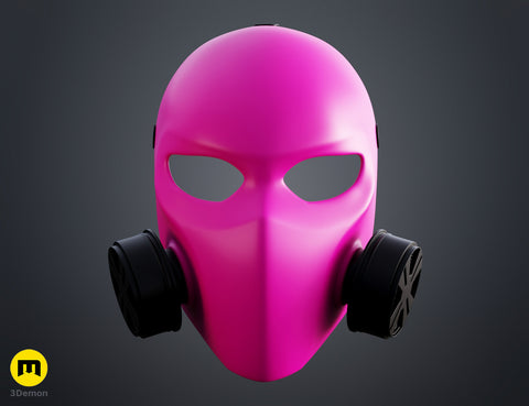 Pink Gas Mask - 6 underground