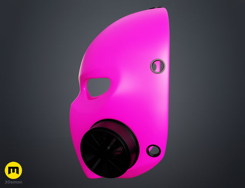 Pink Gas Mask - 6 underground