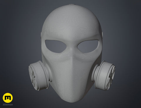 Pink Gas Mask - 6 underground