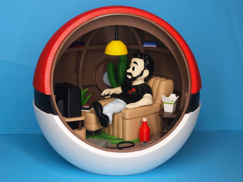 Pokémon Pokéball Diorama