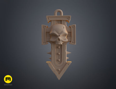 Space Marine Purity Trophy Cross