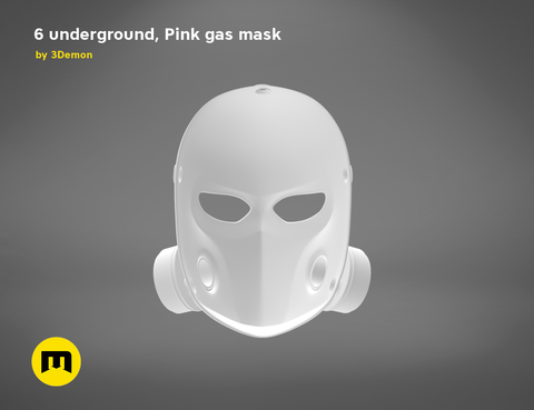 Pink Gas Mask - 6 underground