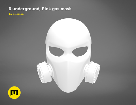 Pink Gas Mask - 6 underground