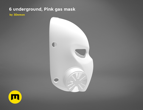 Pink Gas Mask - 6 underground