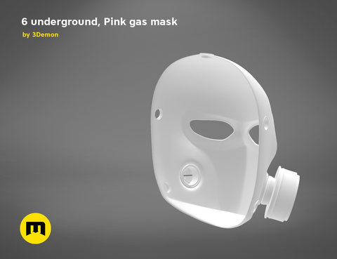 Pink Gas Mask - 6 underground