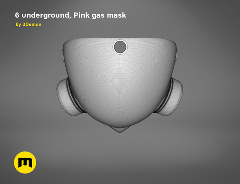 Pink Gas Mask - 6 underground