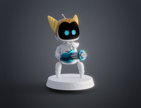 Astro's Playroom Astrobot Statues