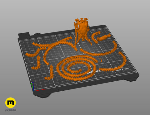 Rattlesnake Skeleton - Realistic Model