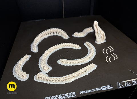 Rattlesnake Skeleton - Realistic Model
