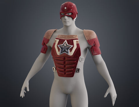 Red Guarian armor - Thunderbolts