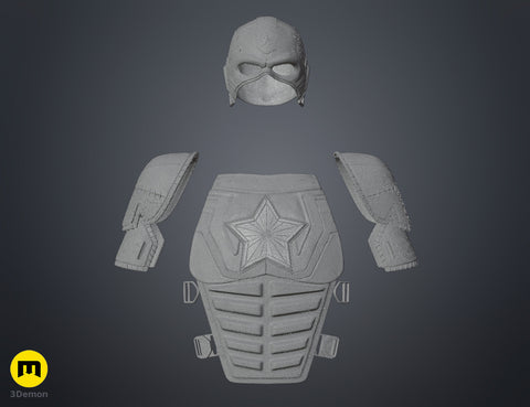 Red Guarian armor - Thunderbolts