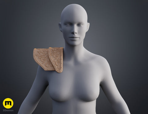 Rumi Golden Shoulder Armor - KPop Demon Hunters