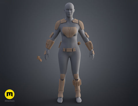 Sabine Wren's armor - Star Wars Rebels