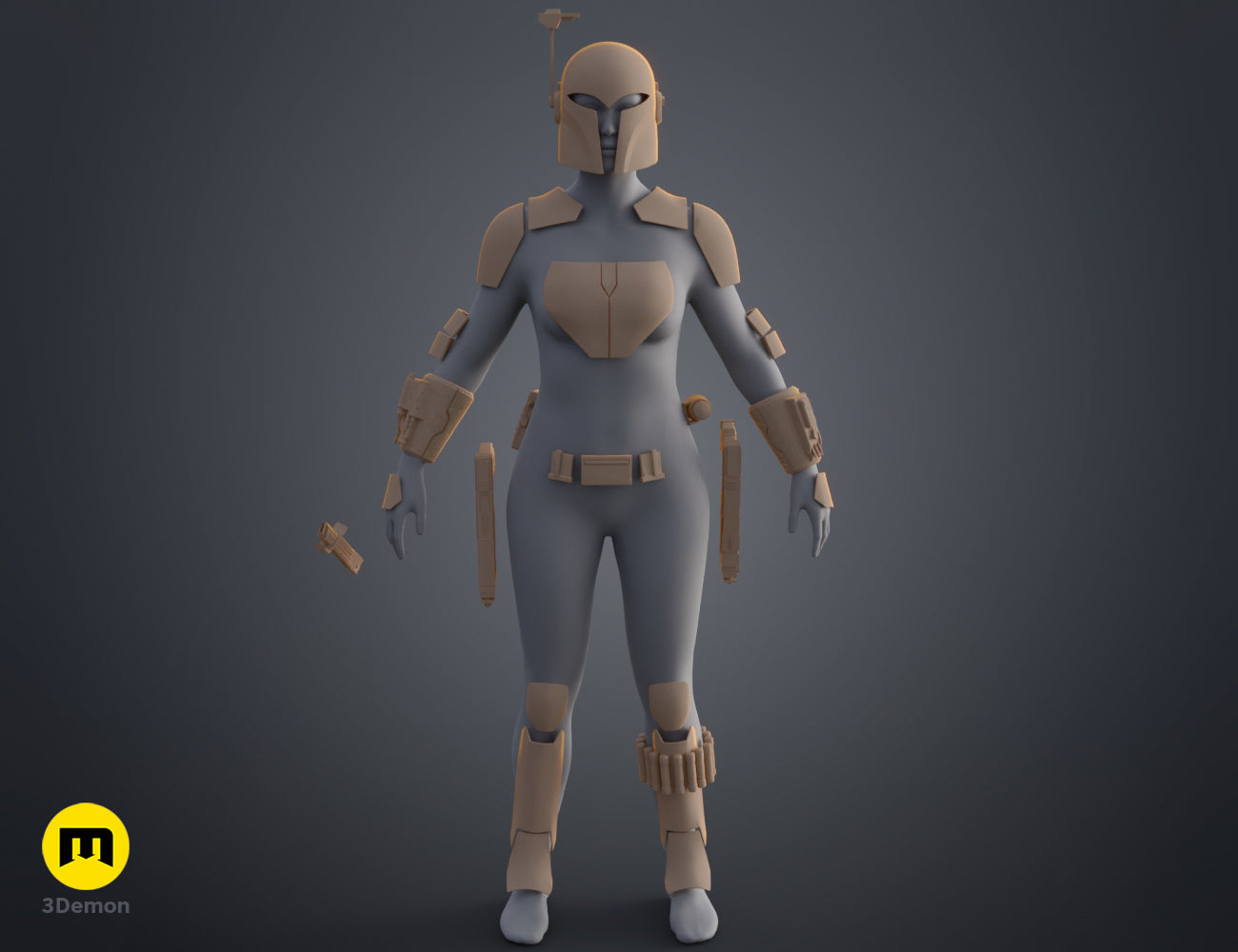 Sabine Wren Cosplay Bundle STL | 3D Print | 3Demon