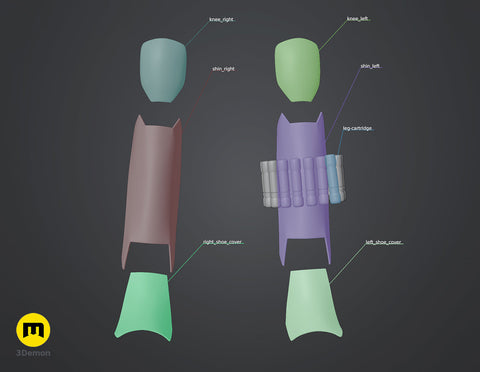 Sabine Wren's armor - Star Wars Rebels