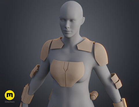 Sabine Wren's armor - Star Wars Rebels