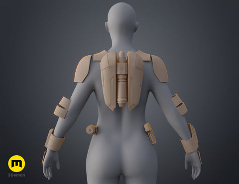 Sabine Wren's armor - Star Wars Rebels