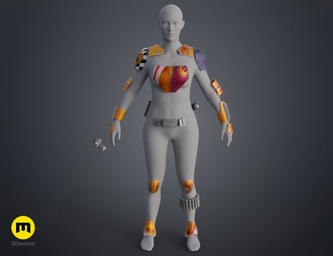 Sabine Wren's armor - Star Wars Rebels