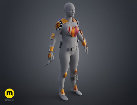 Sabine Wren's armor - Star Wars Rebels