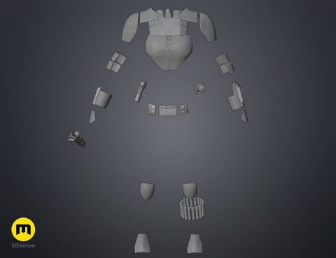 Sabine Wren's armor - Star Wars Rebels
