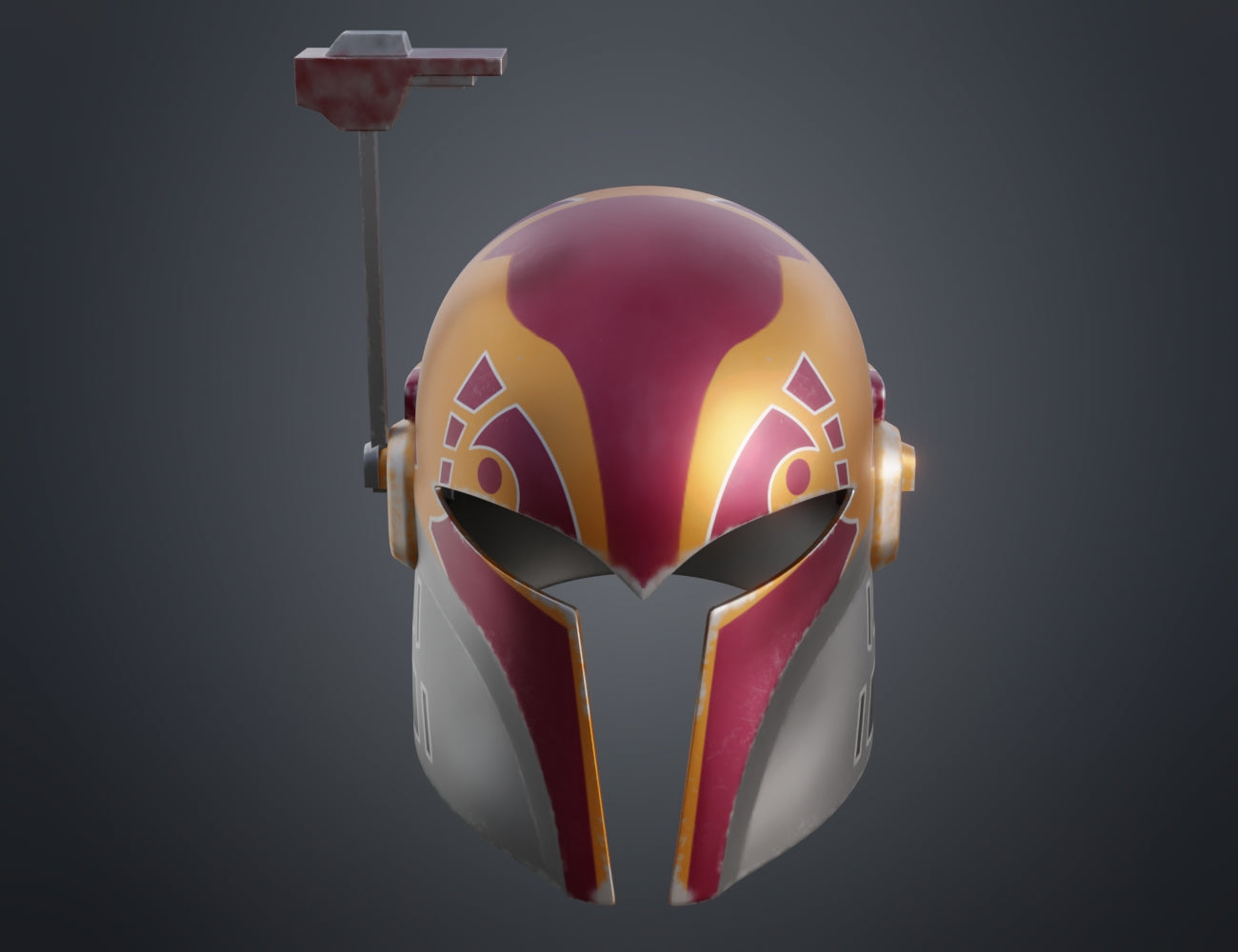 Sabine Wren helmet - Distant Galaxy Rebels STL | 3D Print | 3Demon