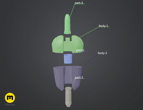 Sabine Wren's armor - Star Wars Rebels