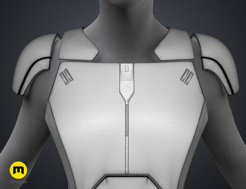 Sabine Wren's armor from Ahsoka
