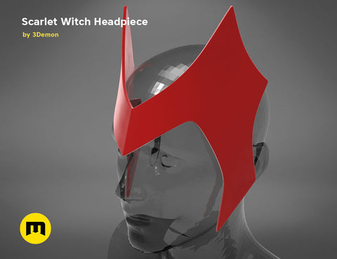 Scarlet Witch Halloween Headpiece
