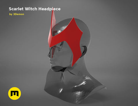 Scarlet Witch Halloween Headpiece