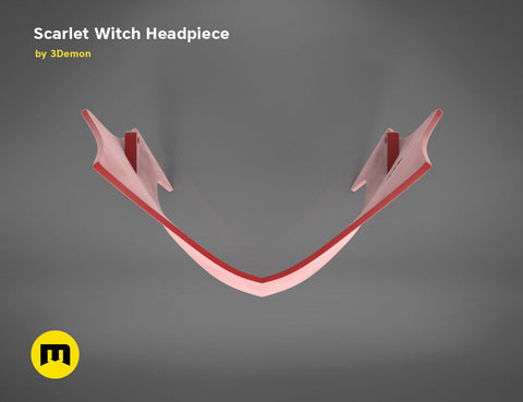 Scarlet Witch Halloween Headpiece