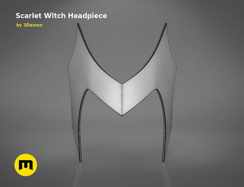 Scarlet Witch Halloween Headpiece