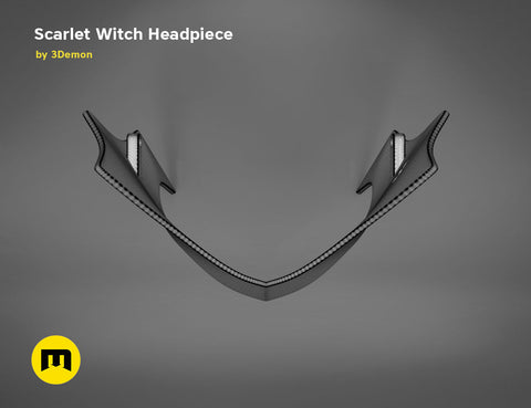 Scarlet Witch Halloween Headpiece