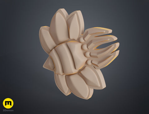 Hollow Knight Hallownest Seal Brooch