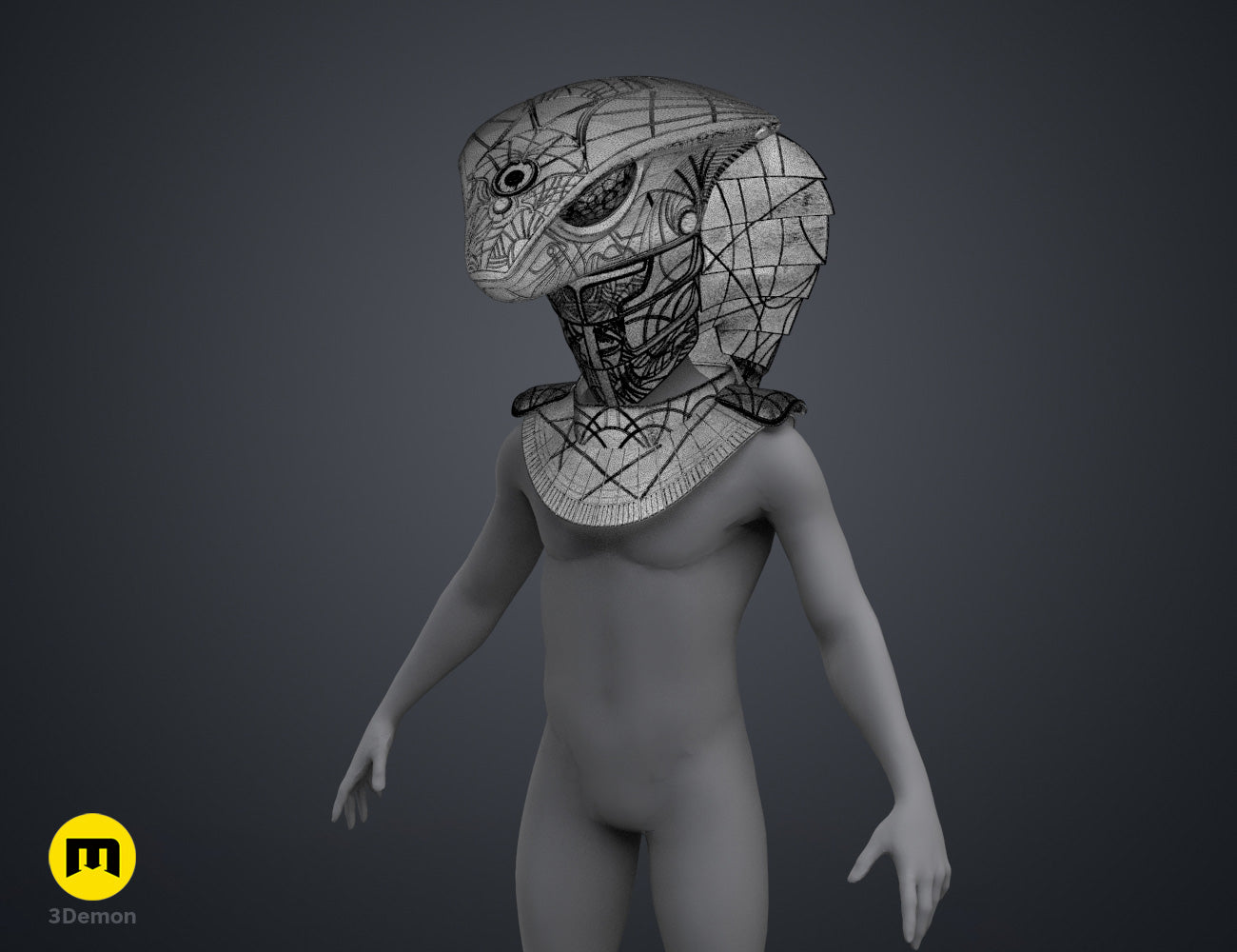 Serpent Guard Helmet – 3Demon