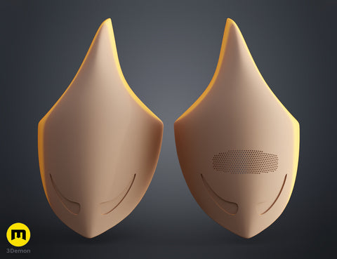 Shakra Mask and Bracers